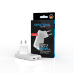 PATONA Adaptor Plat PATONA Platinum GaN PD65W Alb 2x USB-C PD3.0 QC3.0 (PT-2595)