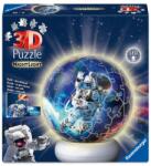  Puzzle 3D - Árhajósok az űrben éjjeli fény (32347)