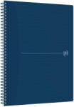 OXFORD Caiet cu spirala A4+, OXFORD Origins, 70 file-90g/mp, Scribzee, coperta PP - dictando - albastru (OX-400150002)