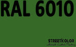 StreetKolor RAL 6010 Akril autófesték fényes vagy matt 1 liter + edző + hígító (RAL6010AKRYL)