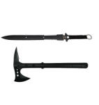 DEPOX Set topor si sabie de vanatoare, DEPOX®, Pirate Skull, 39 cm (0977)