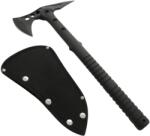 Depox Topor DEPOX®, Tactical Spirit, otel inoxidabil, negru, 40 cm, teaca inclusa (0969)
