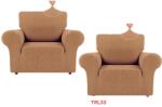 DELFIN Huse Elastice Pt Fotolii, Set Cu 2 Buc. , Lycra, Cod TRL33