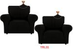 DELFIN Huse Elastice Pt Fotolii, Set Cu 2 Buc. , Lycra, Cod TRL31