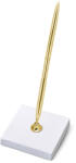 PartyDeco S. r. o Elegáns toll, tartóval, arany, 16.5cm