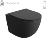 Lavita SINTO BLACK Tornado 3.0 fali WC csésze
