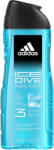 Adidas 3az1ben tusfürdő gél ice dive 400 ml (3616303459048)