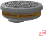 Portwest A2 gázszűrő univerzális menetes (6db) (P902BKR)
