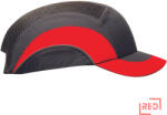 Jsp-Tech HARDCAP A1+ 5cm szürke-piros (0603000408999)