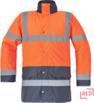 CERV SEFTON kabát HV narancs/navy 4XL (0301007390007)