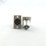 KáCsa Audió - MC-913 beépíthető XLR papa aljzat /db
