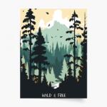 Empikfoto. ro Poster, Pădure: Wild&Free, 20x30 - 83165