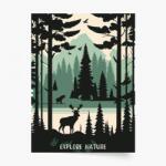 Empikfoto. ro Poster, Pădure: Explore Nature, 40x60 - 83149