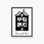 Empikfoto. ro Poster, Home - ramă neagră, 50x70 - 61742