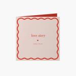 Empikfoto. ro Felicitare personalizată Love Story Pink, 14x14 cm - 107438