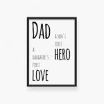 Empikfoto. ro Poster, Poster Dad- ramă neagră, 20x30 - 61773