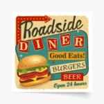 Empikfoto. ro Poster, Diner, 50x50 - 82562