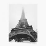 Empikfoto. ro Poster, Alb-negru: Turnul Eiffel, 50x70 - 83209