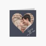 Empikfoto. ro Felicitare personalizată Valentine albastru, 14x14 cm - 107409