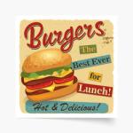Empikfoto. ro Poster, Best Burgers, 80x80 - 82391