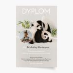 Empikfoto. ro Poster, Diplomă Panda - Participare la viața școlii, 21x30 - 137218
