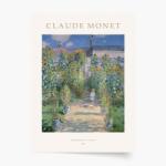 Empikfoto. ro Poster, Monet - Grădina lui Monet de la Vétheuil, 50x70 - 83804