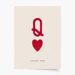 Empikfoto. ro Poster, Tipografic: Q Lucky You, 50x70 - 83395