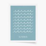 Empikfoto. ro Poster, Blue Summer Waves, 21x30 - 111234