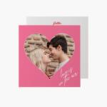 Empikfoto. ro Felicitare personalizată Valentine roz, 14x14 cm - 107413