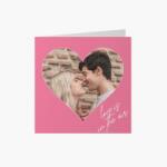 Empikfoto. ro Felicitare personalizată Valentine roz, 14x14 cm - 107414