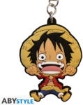 ABYstyle One Piece PVC kulcstartó Luffy SD