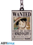 ABYstyle One Piece kulcstartó Wanted Luffy
