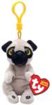 Ty Beanie Bellies plüss figura IZZY, Clip 8, 5 cm barna kutya (TY 43104)