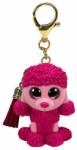  Mini Boos clip műanyag figura PATSY - rózsaszín pudli (TY 25073)