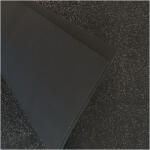 Tourch Csillámos fekete Dekorgumi 60x40-es 2mm