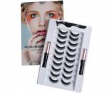 100 Mágneses műszempilla Csipesz 2xEYELINER ragasztó nélkül 10 pár