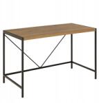 Actona Íróasztal Bahamas 120 cm tölgy natúr rusztikus/fekete (5713941337900)