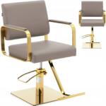 Physa Otley barber kozmetikai fodrász szék lábtartóval Physa bézs (PHYSA OTLEY BEIGE & GOLD)