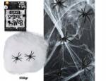 Fiestas Guirca Halloween dekoráció Nagy pókháló 550g pókokkal Guirca pókháló (19431)