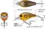 EVERGREEN PICCOLO DIVE SHALLOW 4cm 6.4gr #28 BLUE BACK CHART