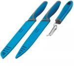 Outwell Knife Set w/Peeler grey/blue