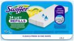 Swiffer Wet Reffils nedves padlótisztító kendő 24 db felmosóhoz (8006530163026)
