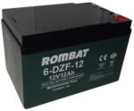ROMBAT Acumulator 12V 12Ah VRLA deep cycle GEL, seria DZF (6-DZF-12)