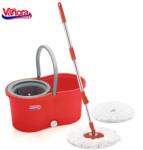 VANORA Set Curatenie Cu Mop Rotativ, Clean360, Rosu (vn-ulf-2colr) - generaltech