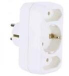 BACHMANN Multistecker 2xEURO + 1xCEE7/3 alb (BM-920.270) - generaltech