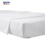 Heinner Cearceaf De Pat Hotel Damasc, 180x260 Cm (hrpl-sheet-180) - generaltech