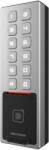 Hikvision Cititor de proximitate cu tastatura Hikvision DS-K1T805MBFWX, M1 card, RS-485 (DS-K1T805MBFWX) - generaltech