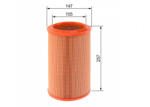 Bosch Filtru aer BOSCH 1457433791 (1457433791)