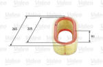 Valeo Filtru aer VALEO LOG. /SAND. 1.4. /1.6 585647 (585647)