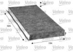 Valeo Filtru habitaclu cu carbon activ VALEO 715507 (715507)